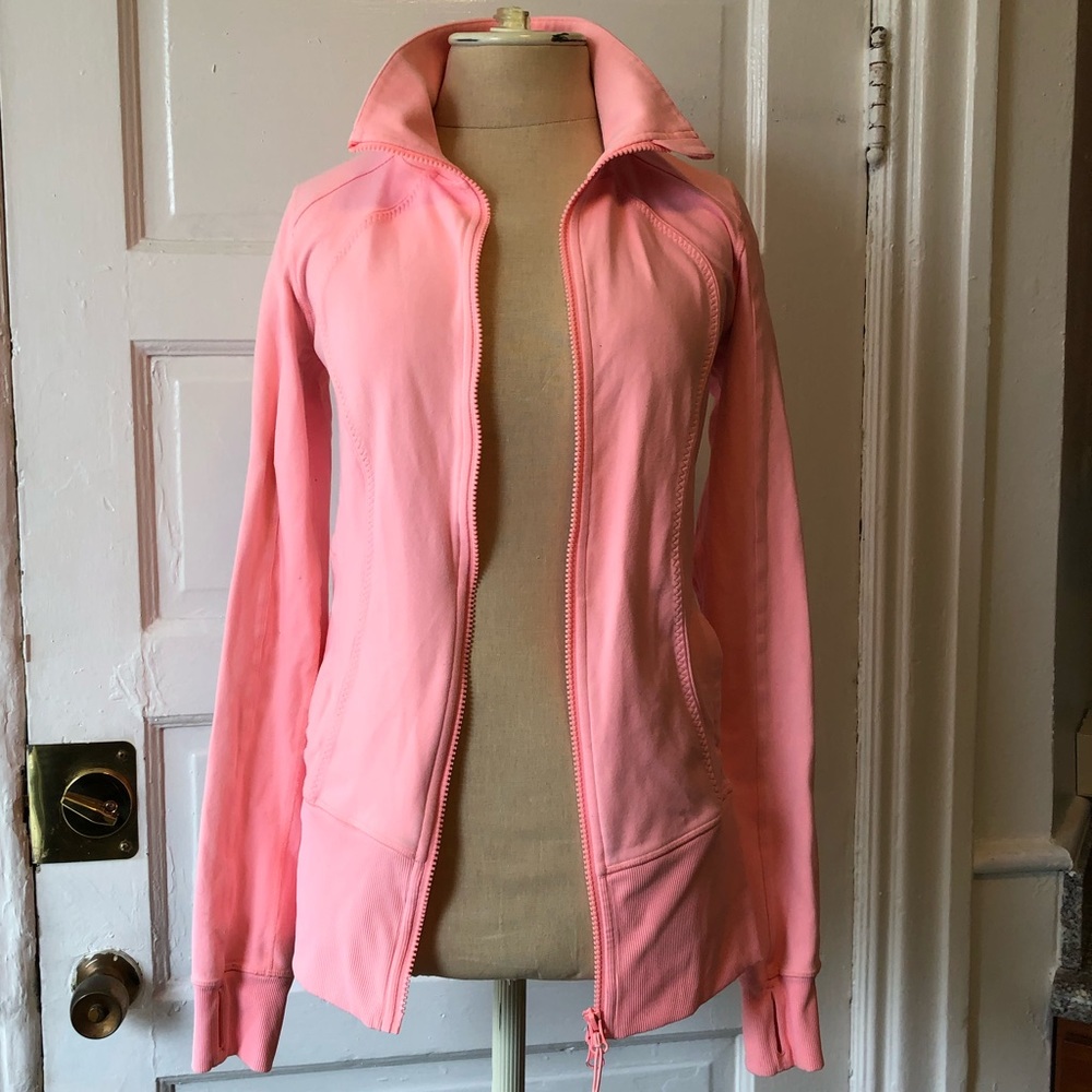 Pink Lululemon zip up